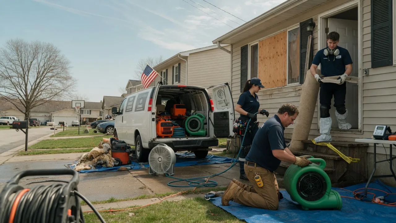 Water Damage Restoration in Hubbard, IA near me